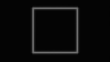 White-square-icon-banner-with-error-computer-glitch-noise
